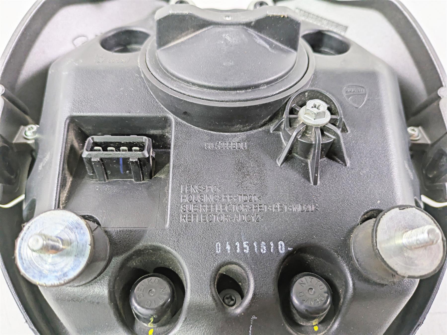 2016 Ducati Monster 1200 S Headlight Lamp & Mounts 52010271C 8291B661BB {{ shop.shopifyCountryName }} - Mototech271
