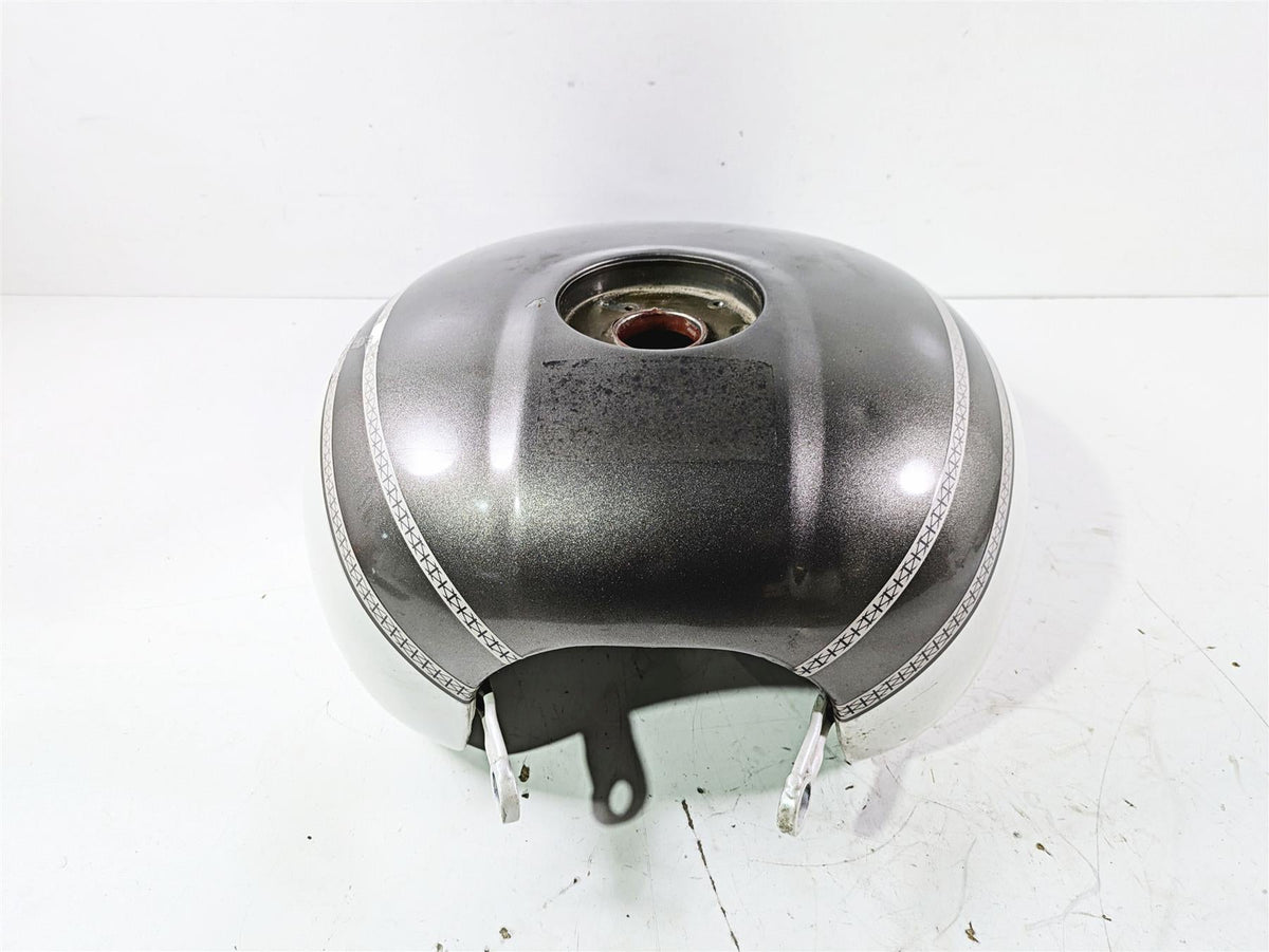 2004 Victory Kingpin Fuel Gas Petrol Tank Bronze Mist Pearl White - Dent 1014755 {{ shop.shopifyCountryName }} - Mototech271