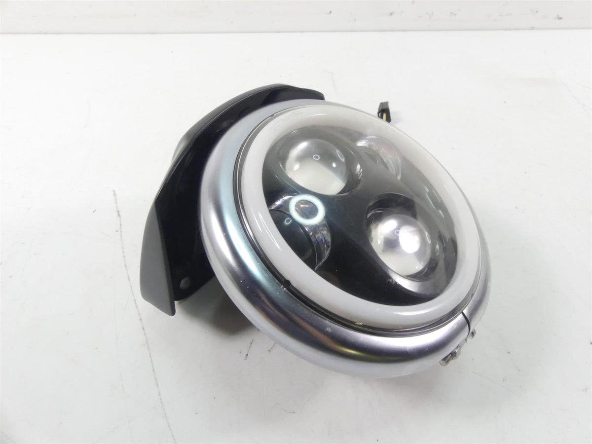 2019 Harley XL883 N Sportster Iron Headlight Head Light Lamp 69774-07 68297-05 {{ shop.shopifyCountryName }} - Mototech271