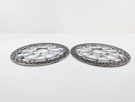 2015 Ducati Diavel Dark Brembo Front Brake Disc Rotor Set 4.4mm 49241011A-Mototech271