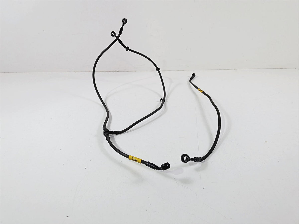 2016 BMW S1000RR K46 Fren Tubo Abs - Delete Front Rear Brake Line Hose-Mototech271