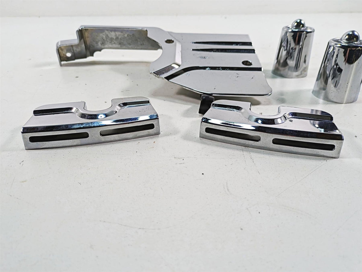 1999 Harley Dyna FXDL Low Rider Kuryakyn Transmission Spark Plug Chrome Covers {{ shop.shopifyCountryName }} - Mototech271