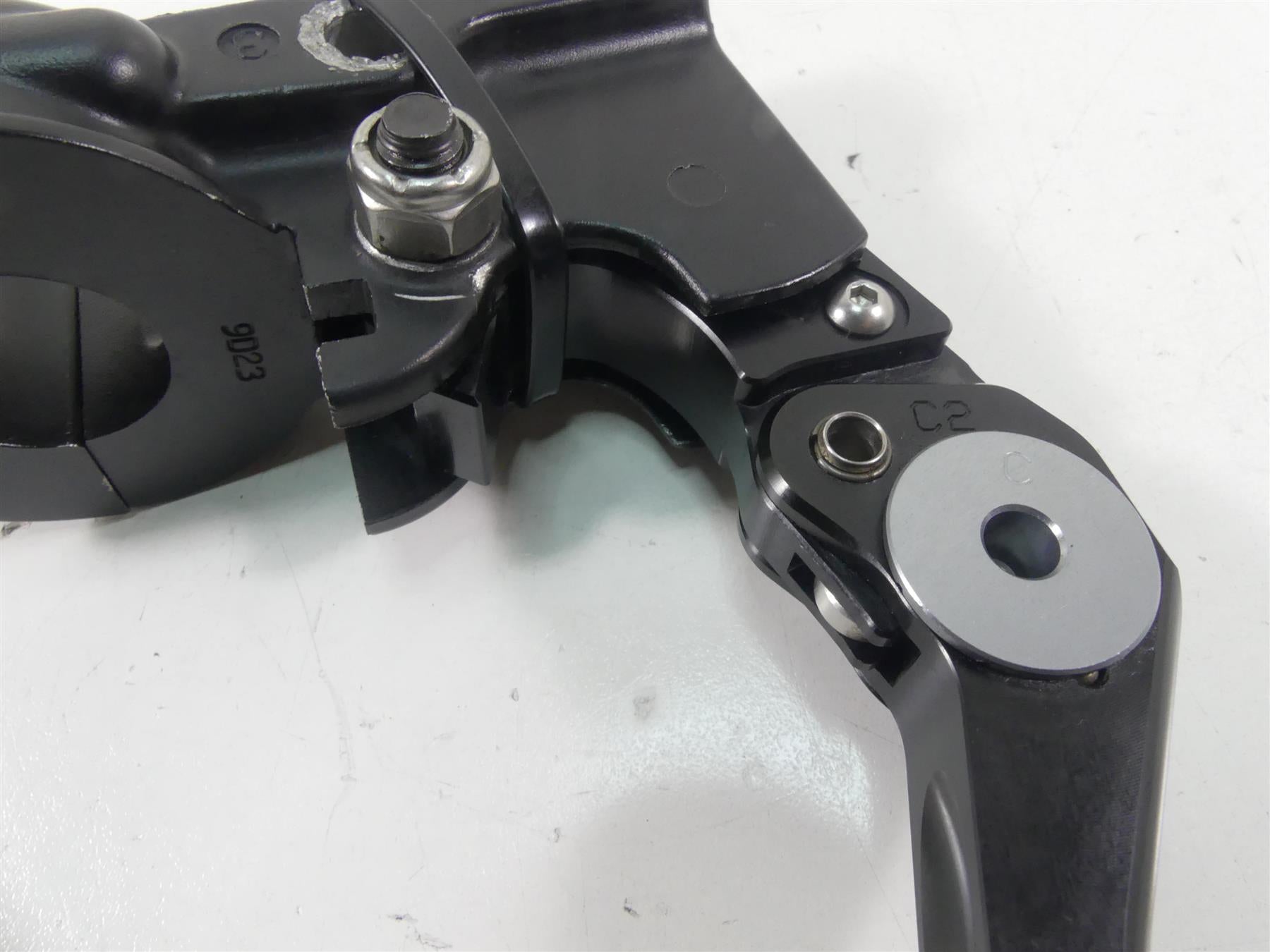 2009 Harley XR1200 Sportster Oberon Adjustable Clutch Lever & Perch 38671-04 {{ shop.shopifyCountryName }} - Mototech271