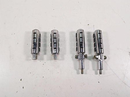 2006 Harley Softail FXSTSI Springer Front Rear Chrome Foot Peg Rest Set 50942-00 {{ shop.shopifyCountryName }} - Mototech271