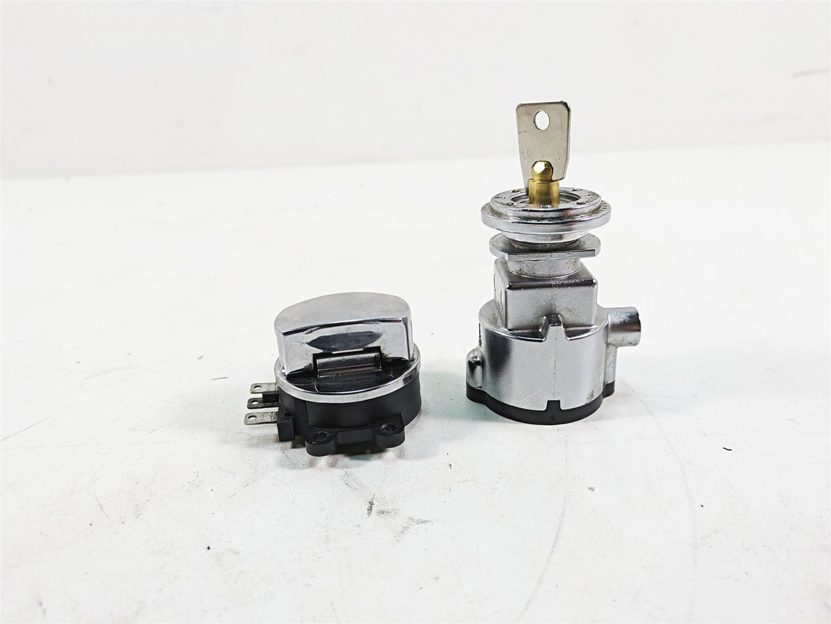 2009 Harley FXDC Dyna Super Glide Custom Ignition Switch Key Lock Set 71430-06B {{ shop.shopifyCountryName }} - Mototech271