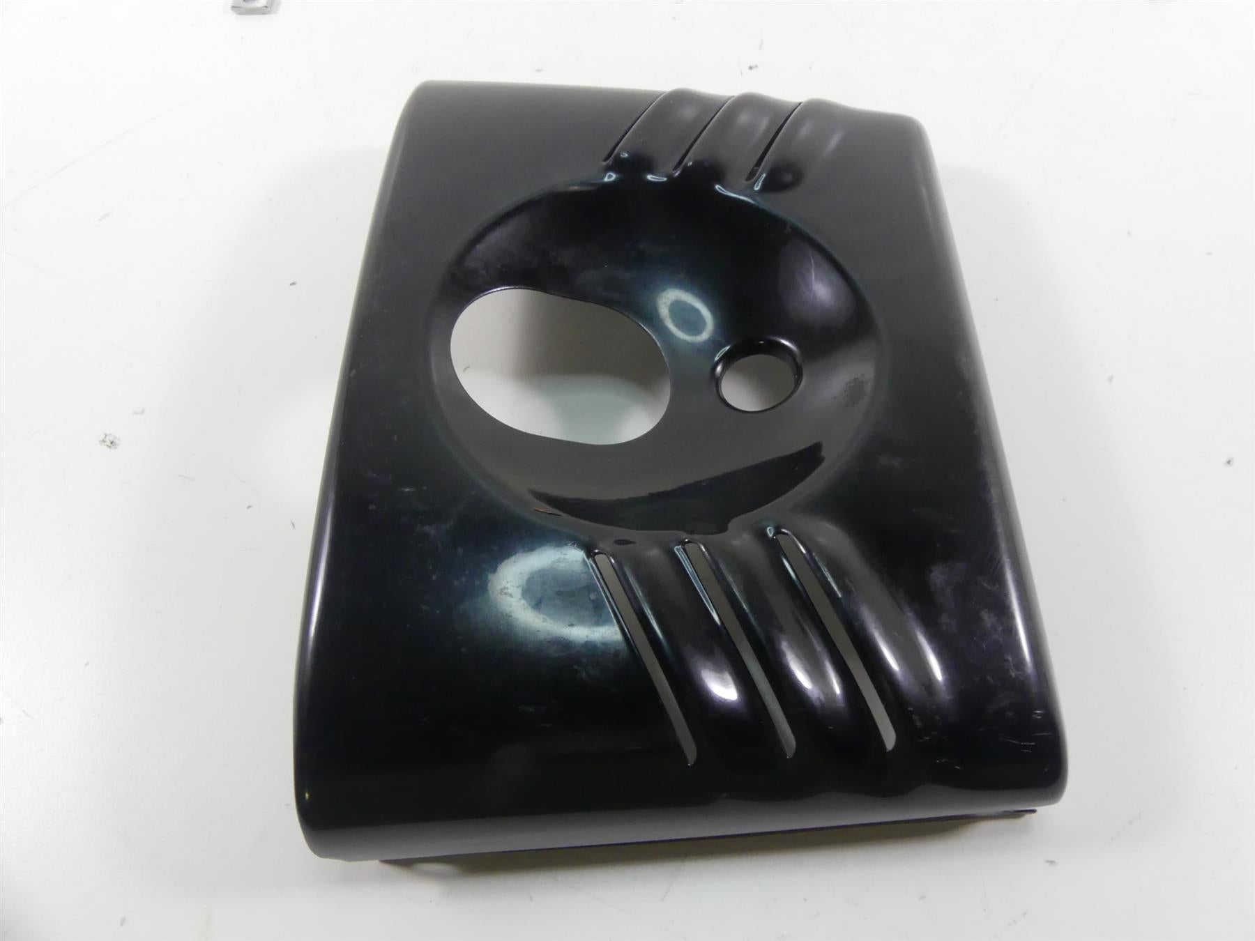 2015 Harley FLS Softail Slim Black Head Lamp Fork Cover Cowl Set 45900032 {{ shop.shopifyCountryName }} - Mototech271