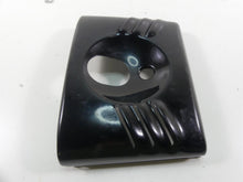 Load image into Gallery viewer, 2015 Harley FLS Softail Slim Black Head Lamp Fork Cover Cowl Set 45900032
