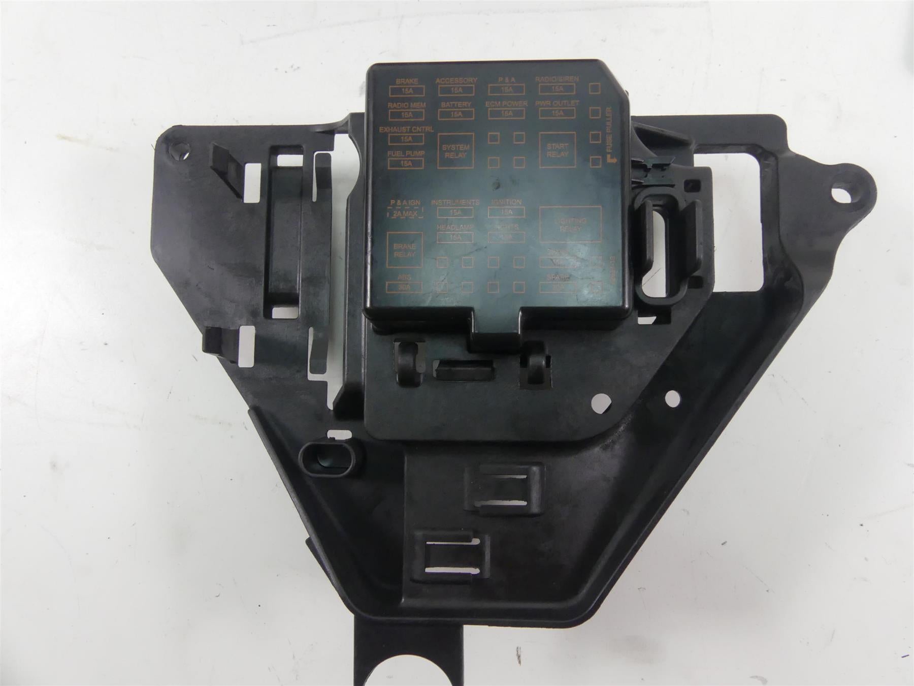 2013 Harley Touring FLTRX Road Glide Battery Tray Electrical Holder Set 66281-09 {{ shop.shopifyCountryName }} - Mototech271