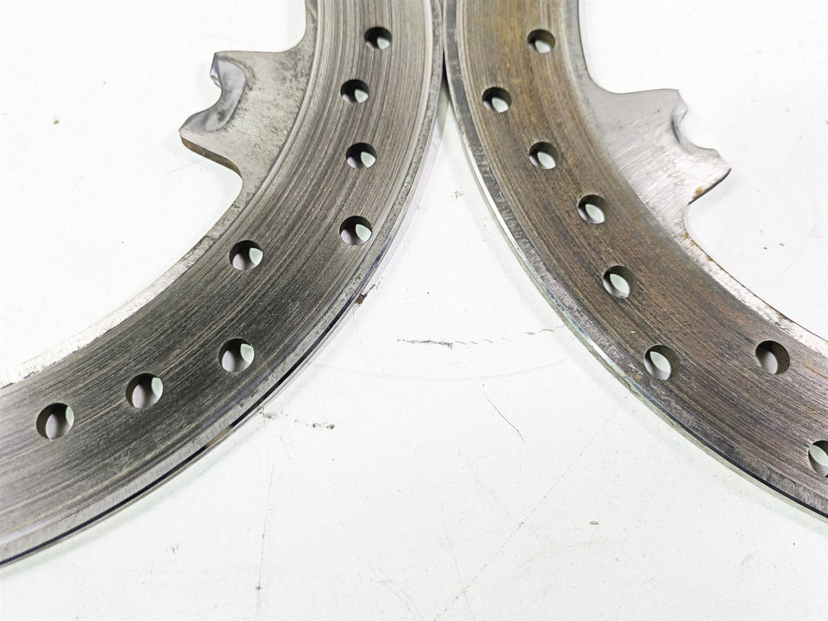 2015 Harley FXDL Dyna Low Rider Front Brake Disc Rotor Set 44553-06A {{ shop.shopifyCountryName }} - Mototech271