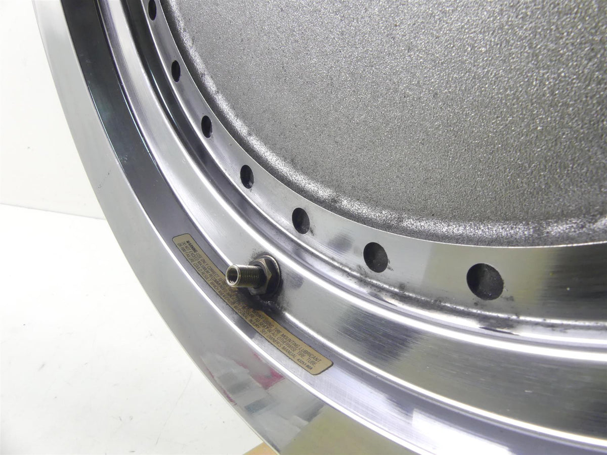 2000 Harley Dyna FXR4 CVO Super Glide Nice Solid Rear Wheel Rim 16x3 41026-08 {{ shop.shopifyCountryName }} - Mototech271
