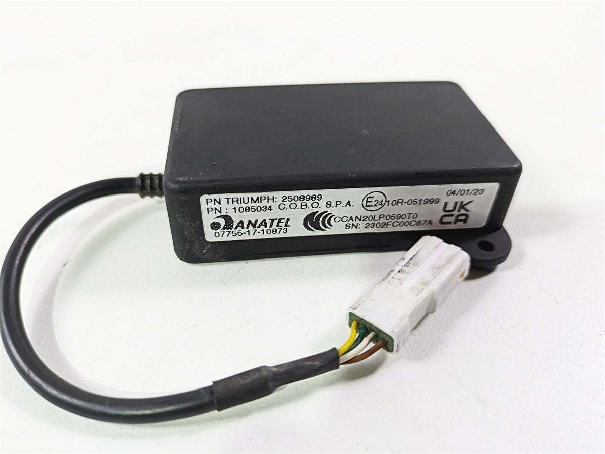 2024 Triumph Tiger 900 GT Anatel Bluetooth Module Unit Ecu T2508989 {{ shop.shopifyCountryName }} - Mototech271