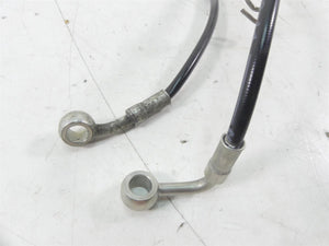 2015 Ducati Diavel Carbon Red Front Abs Brake Line Hose Set 61841191A 61841181B | Mototech271