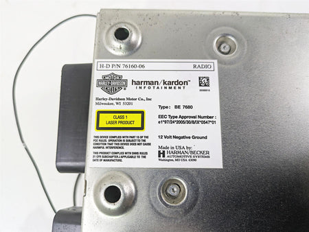 2010 Harley Touring FLHXSE CVO Street Glide Radio & Xm Module Set -Read 76160-06 {{ shop.shopifyCountryName }} - Mototech271