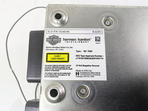 2010 Harley Touring FLHXSE CVO Street Glide Radio & Xm Module Set -Read 76160-06