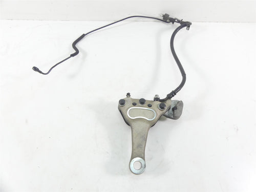 2001 Harley Touring FLHRCI Road King Rear Brake Caliper + Line Hose 44016-00D | Mototech271