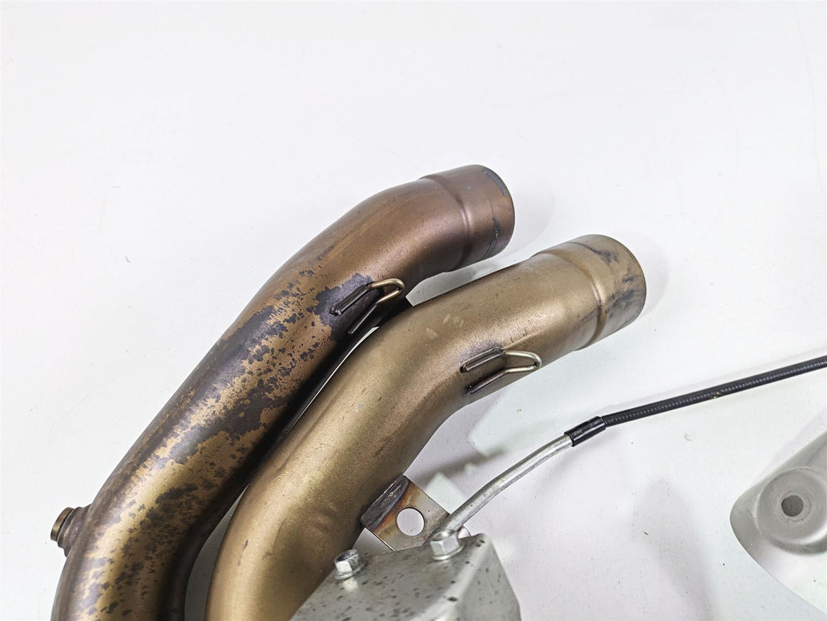 2013 Ducati Hypermotard 821 SP Exhaust Header Pipe & Servo Set 57013292B {{ shop.shopifyCountryName }} - Mototech271