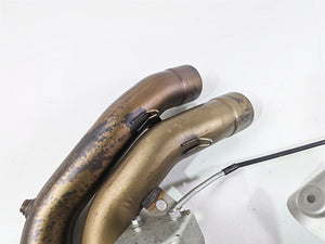 2013 Ducati Hypermotard 821 SP Exhaust Header Pipe & Servo Set 57013292B