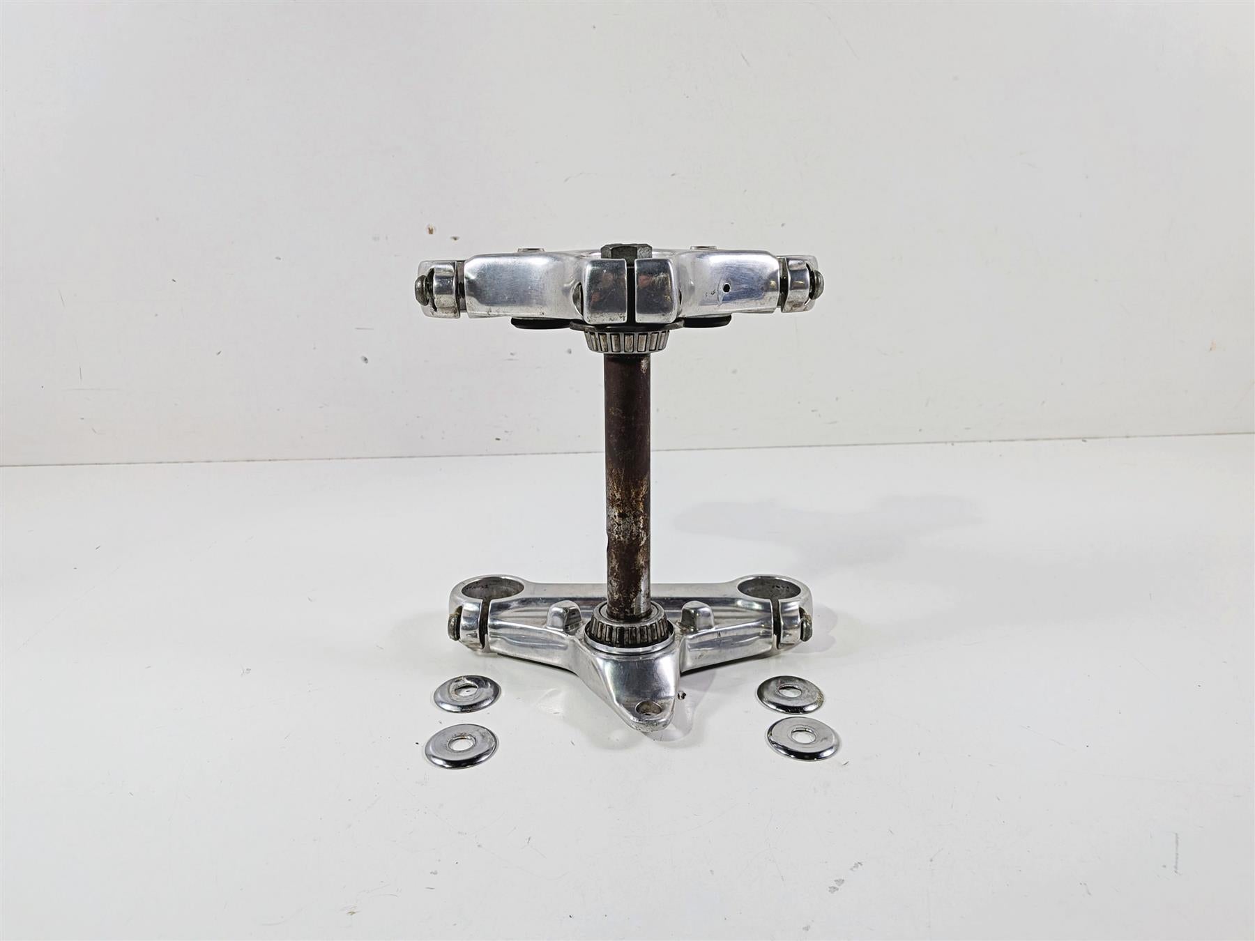 2002 Harley Davidson XLH883 Sportster Upper Lower Triple Tree Set 45563-87 {{ shop.shopifyCountryName }} - Mototech271