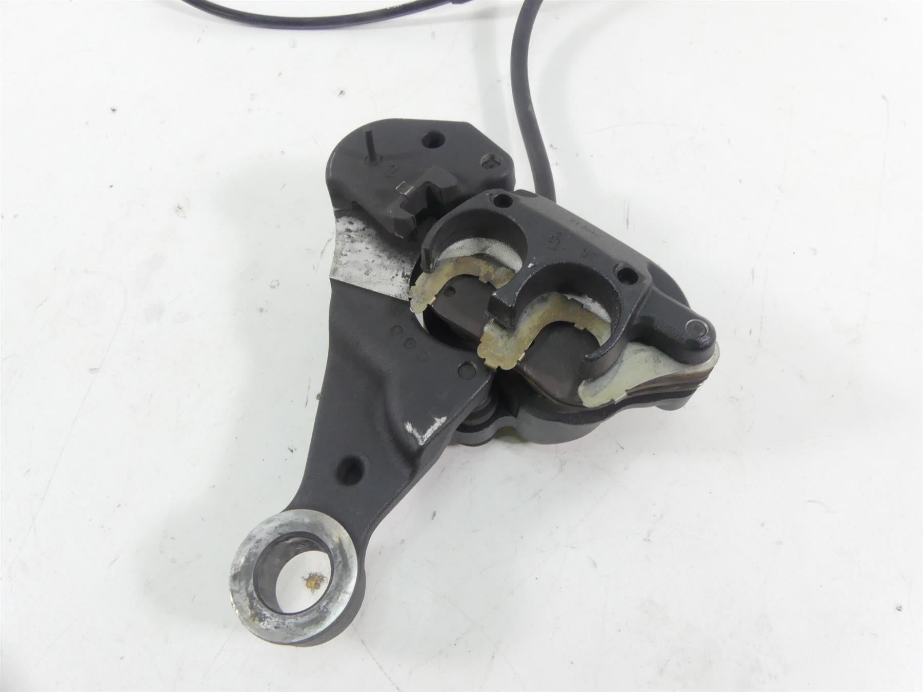 2015 Harley FLS Softail Slim Rear Brake Caliper & Bracket & Line 41300097 {{ shop.shopifyCountryName }} - Mototech271