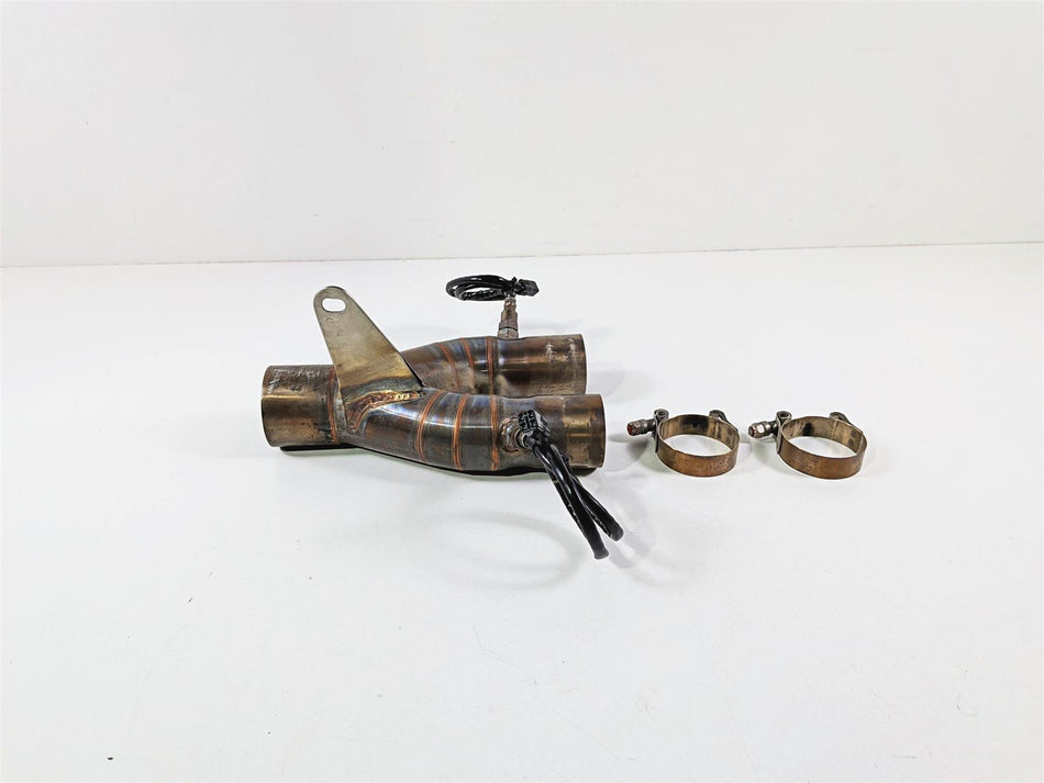 2024 Yamaha YZF R1 RN65 Aftermarket 2-1 Exhaust Header Mid Pipe + O2 Sensors {{ shop.shopifyCountryName }} - Mototech271