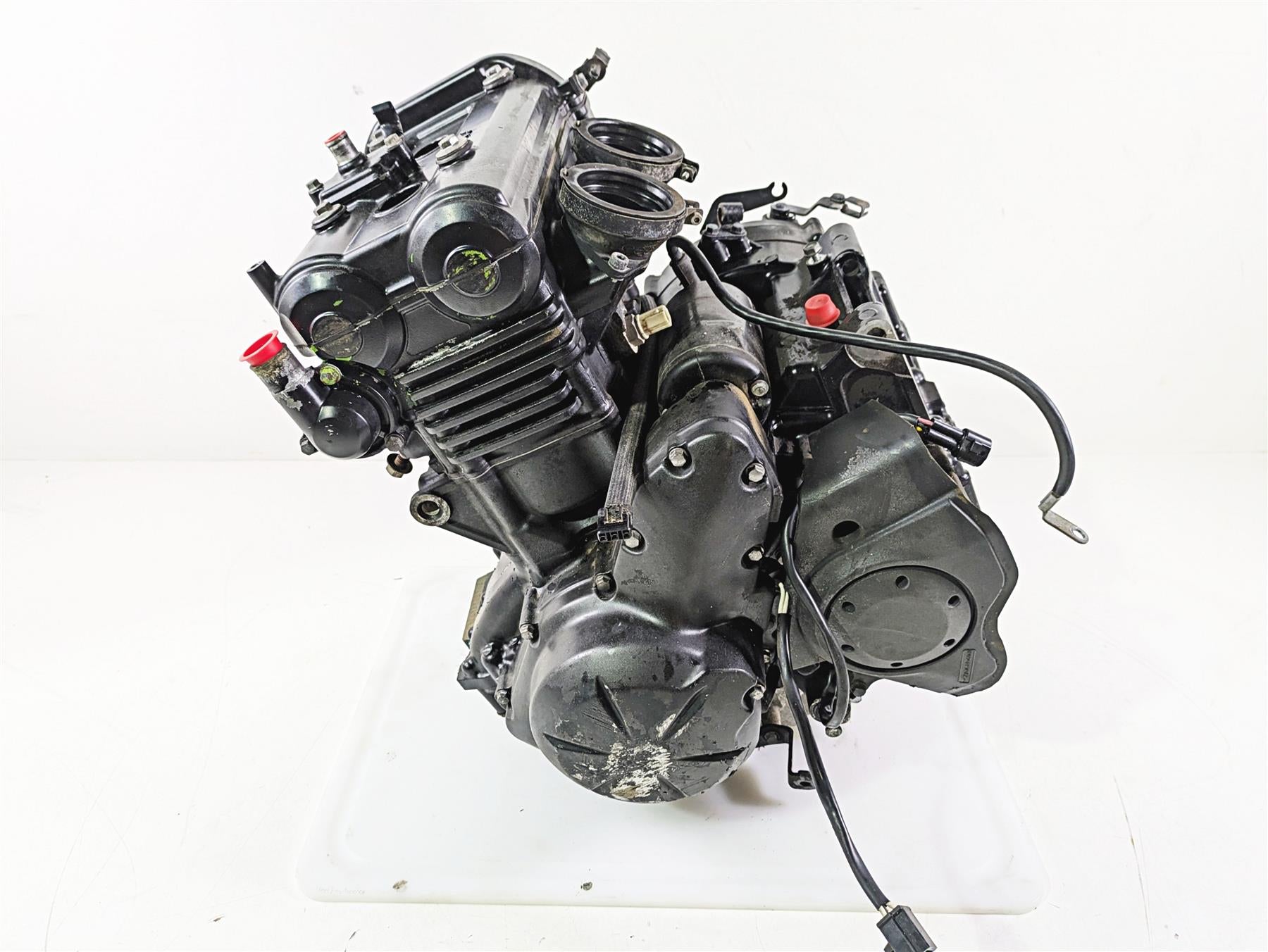 2011 Kawasaki EX650R Ninja Running Engine Motor 10k 14001-0140 14001-0715 {{ shop.shopifyCountryName }} - Mototech271