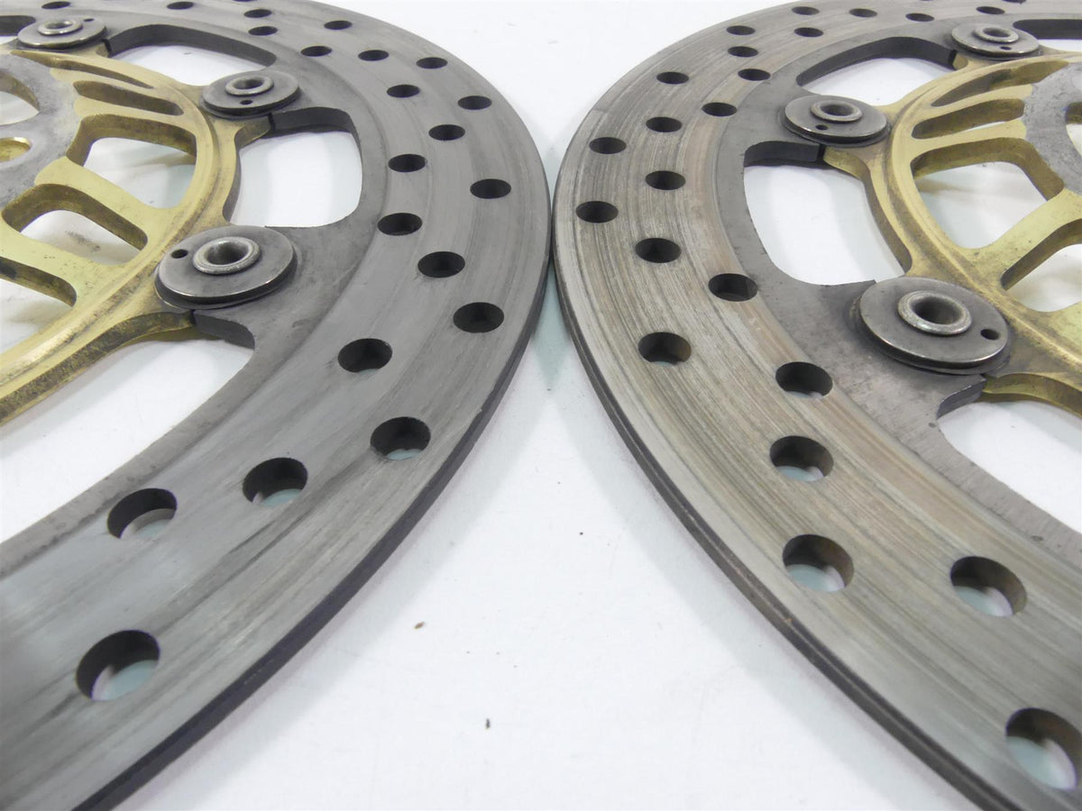 2006 Triumph Daytona 675 Front Sunstar Brake Disc Rotor Set T2021040 T2021045 {{ shop.shopifyCountryName }} - Mototech271