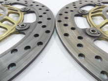 Load image into Gallery viewer, 2006 Triumph Daytona 675 Front Sunstar Brake Disc Rotor Set T2021040 T2021045
