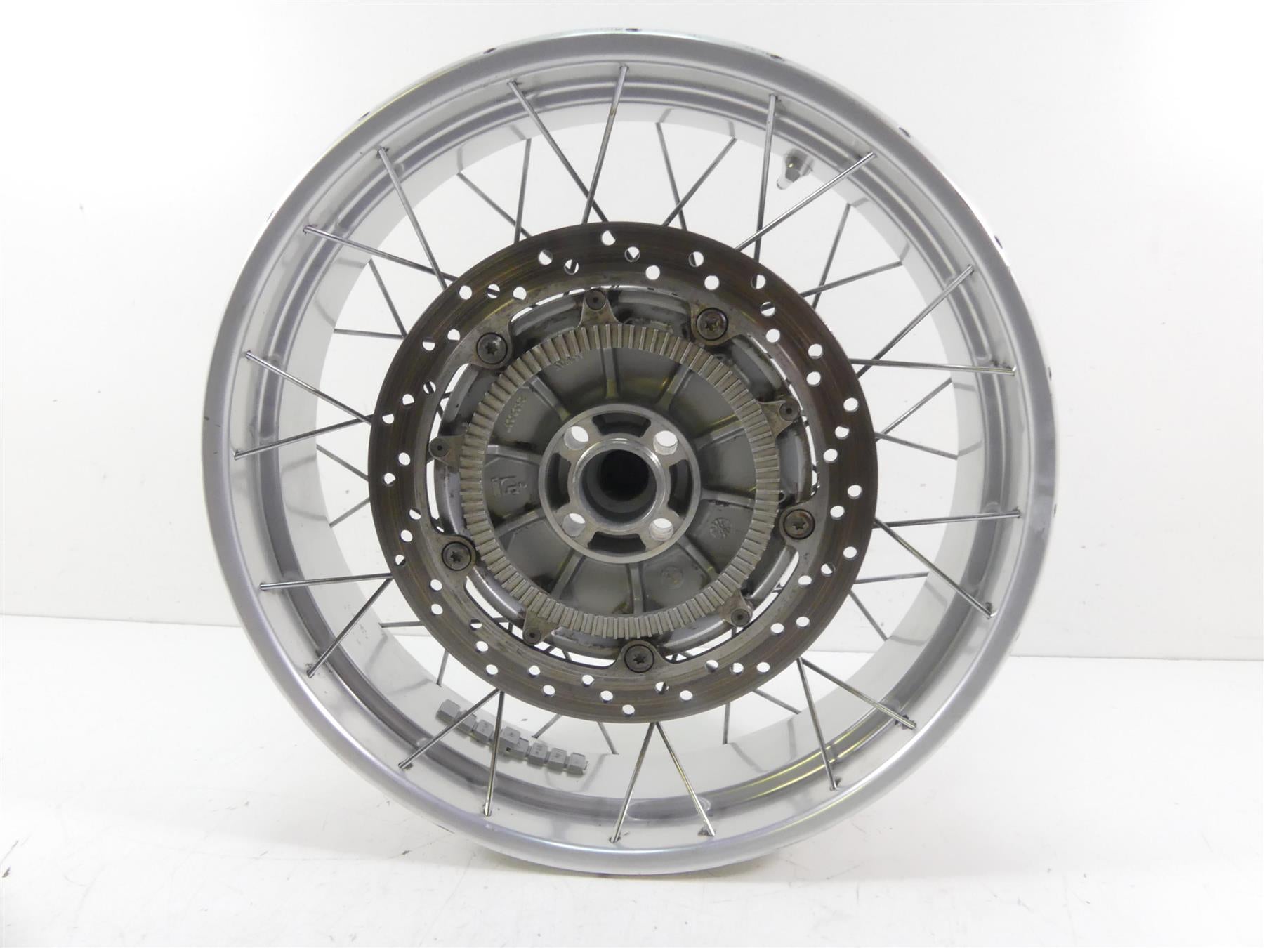 1999 BMW R1100 GS 259E Nice Straight Rear 4x17 Behr Wheel Rim 36312314932 {{ shop.shopifyCountryName }} - Mototech271