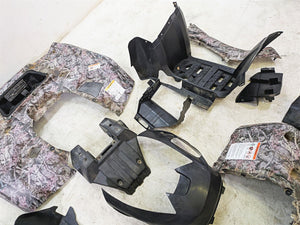 2011 Can-Am Outlander 650 4X4 XT Camo Frame Fairing Cover Panels Set 705003496