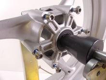 Load image into Gallery viewer, 2018 Suzuki GSXR750 Straight Front Wheel Rim 17x3.5 - Nice 54111-14J00-019 | Mototech271
