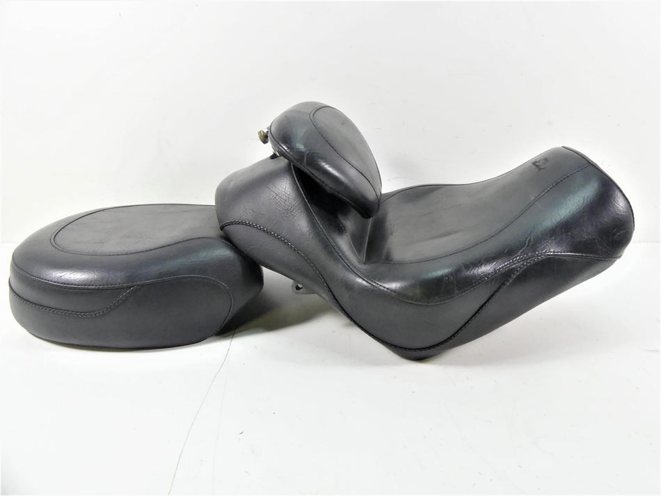 2003 Honda VTX1800R Mustang Front Driver Passenger Saddle Seat - No Tears 79341 {{ shop.shopifyCountryName }} - Mototech271