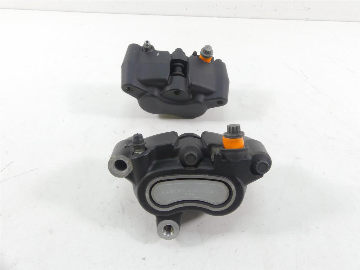 2015 Harley FXDL Dyna Low Rider Front Brake Caliper Set 41300001 41300002 {{ shop.shopifyCountryName }} - Mototech271