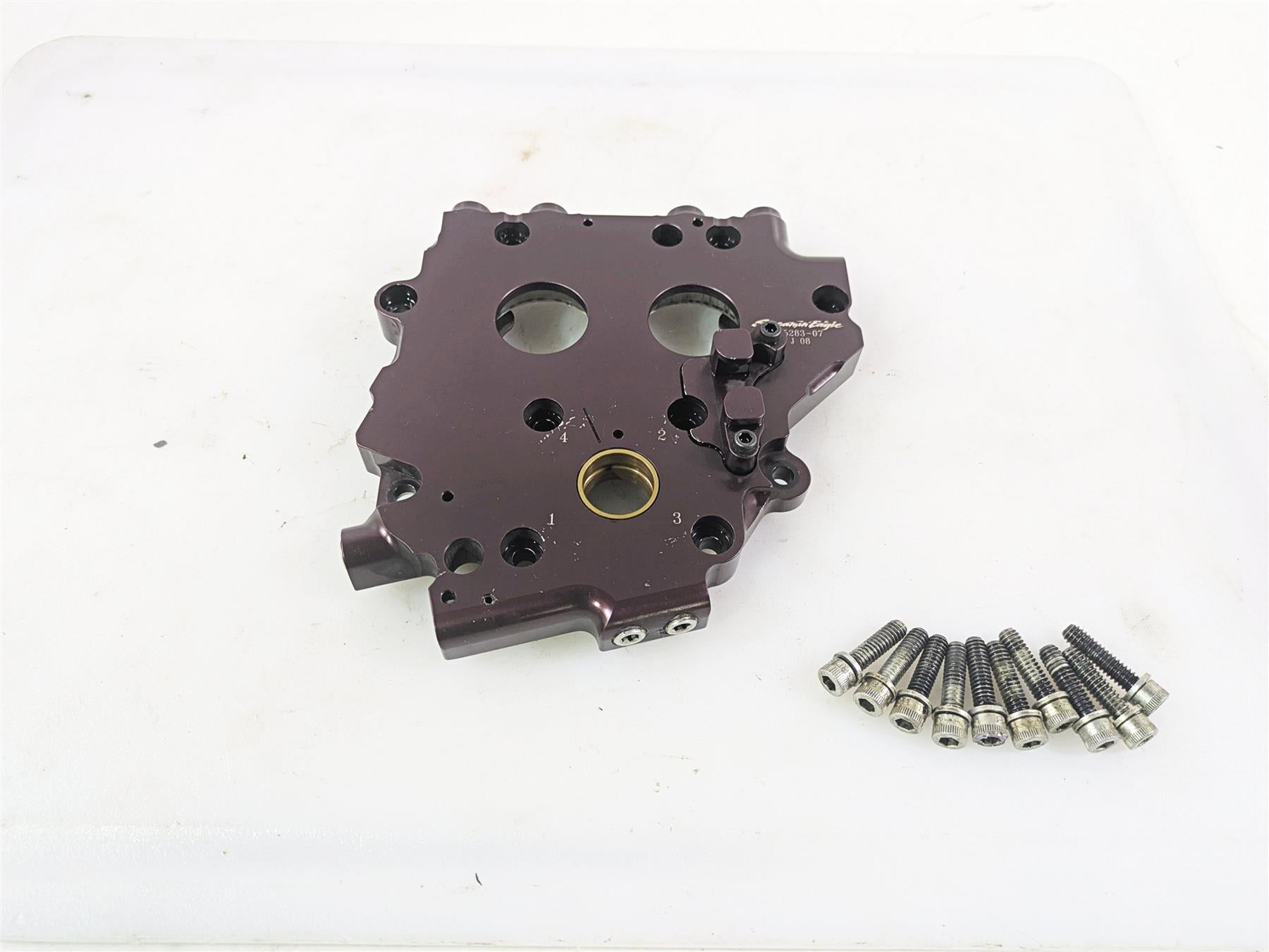 Harley Davidson Screamin Eagle Cams Shaft & Oil Pump Plate Holder