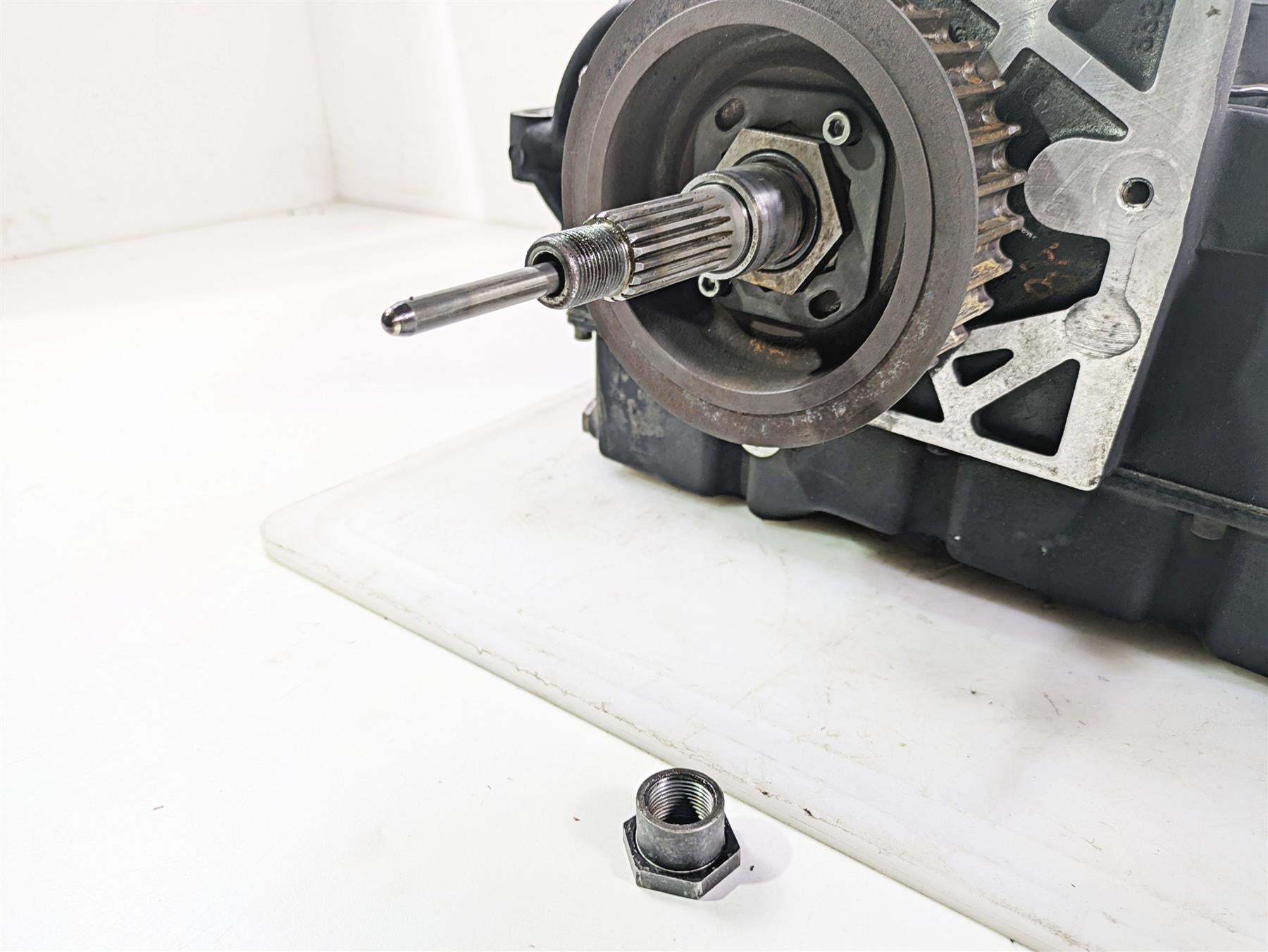 1998 Harley Touring FLHRCI Road King 5-Speed Transmission Gear Box 33285-93A {{ shop.shopifyCountryName }} - Mototech271