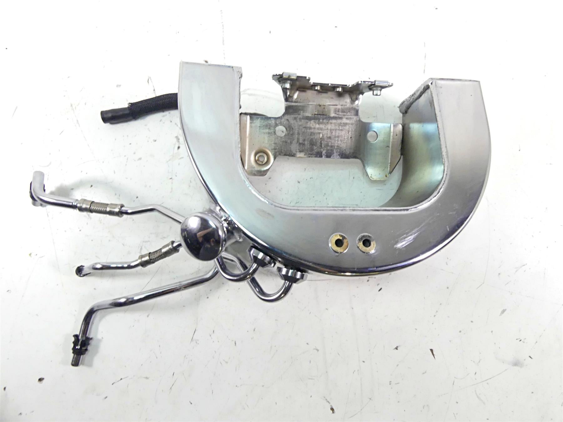 2011 Harley Softail FLSTF Fat Boy Nice Oil Tank Reservoir Hoses Set 62498-00A {{ shop.shopifyCountryName }} - Mototech271