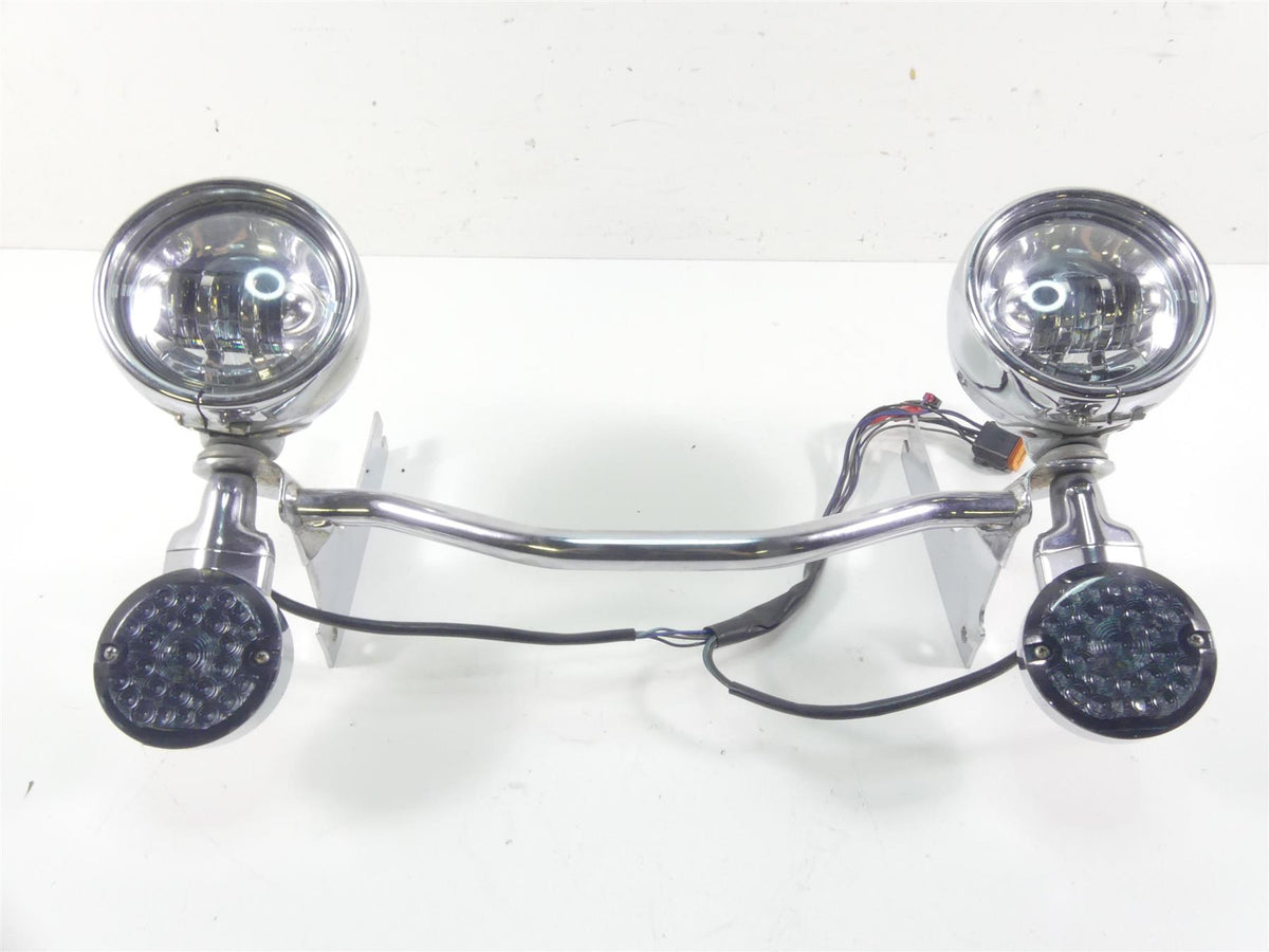 1995 Harley Touring FLHTCU Electra Glide Front Blinker Spot Light Set 68684-86 {{ shop.shopifyCountryName }} - Mototech271