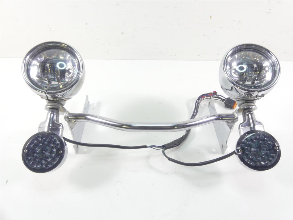 1995 Harley Touring FLHTCU Electra Glide Front Blinker Spot Light Set 68684-86 {{ shop.shopifyCountryName }} - Mototech271
