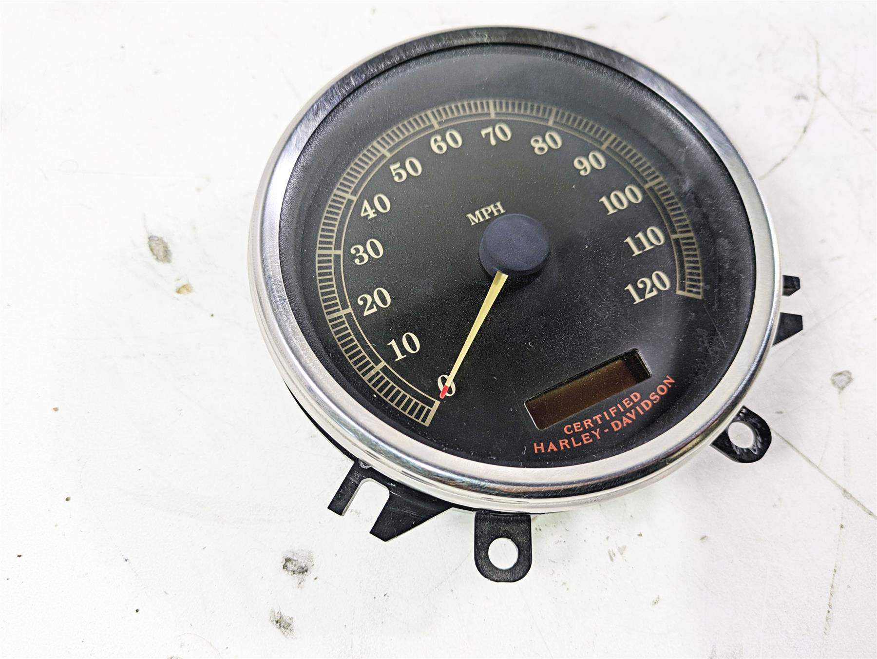 2004 Harley Softail FLSTF Fat Boy Speedometer Gauge Instrument 40k 67410-04 {{ shop.shopifyCountryName }} - Mototech271