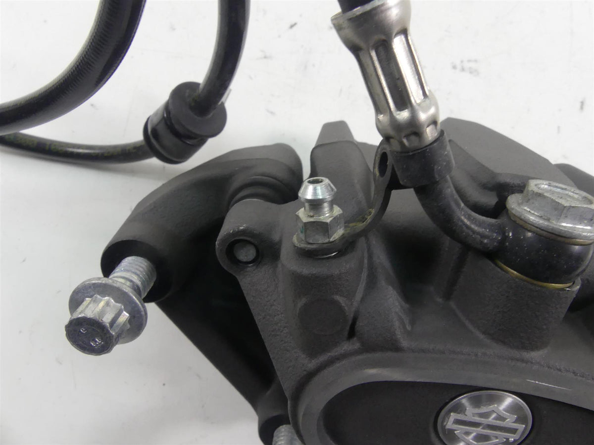 2020 Harley Sportster XL1200 NS Iron Left Front Brake Caliper + Line 41300010 {{ shop.shopifyCountryName }} - Mototech271