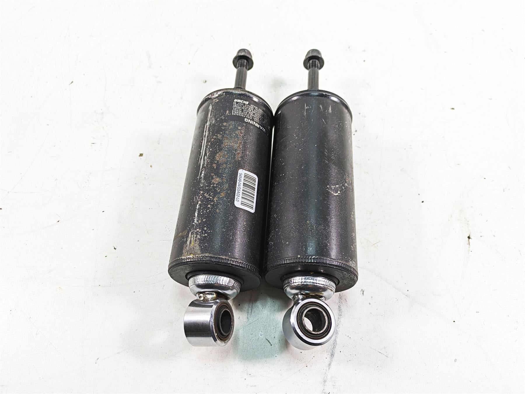 2013 Harley Softail FLSTFB Fat Boy Lo Showa Rear Suspension Shocks Set 54549-04 {{ shop.shopifyCountryName }} - Mototech271