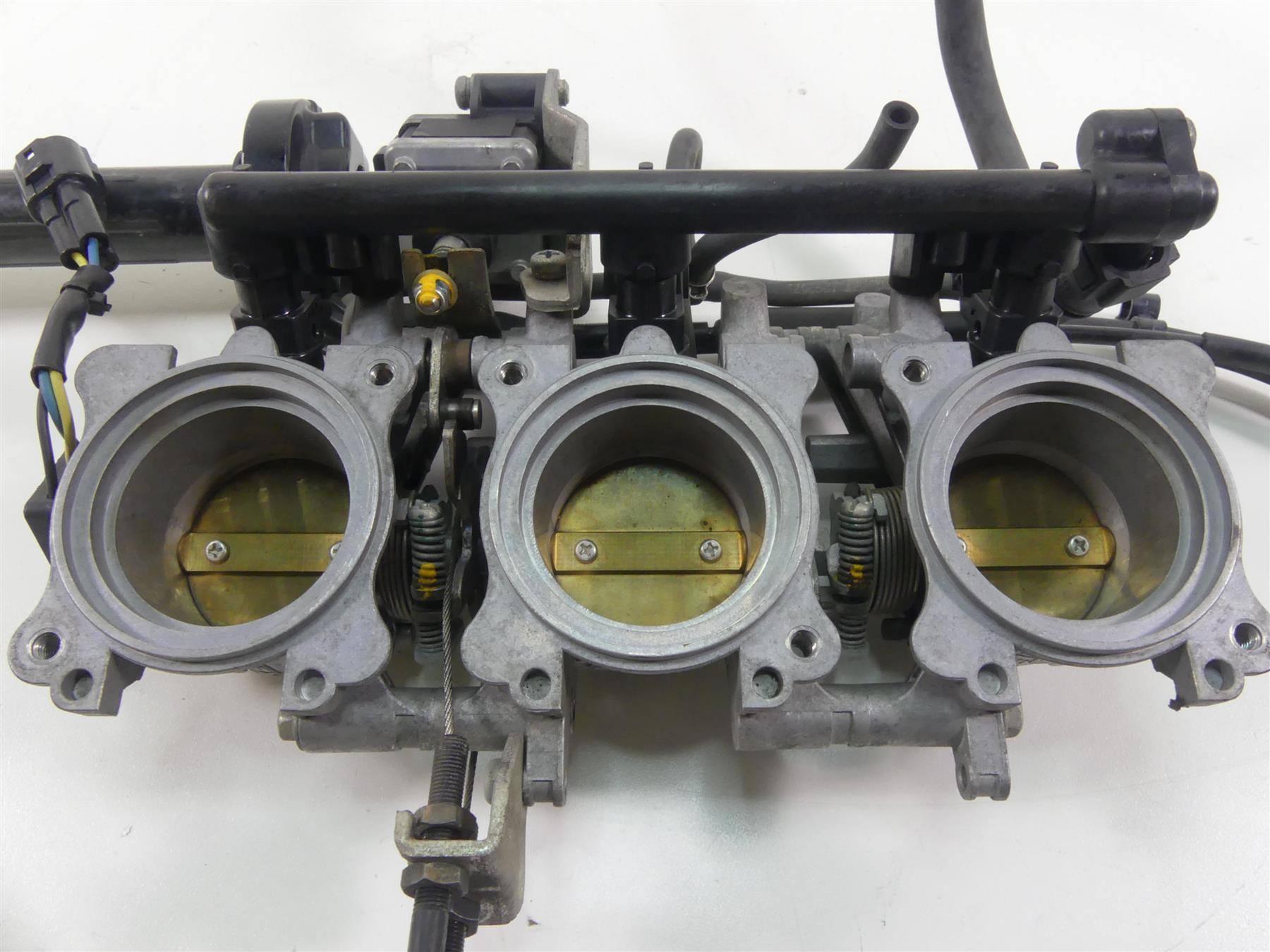 2006 Triumph Daytona 675 Keihin Throttle Body Bodies & Grip Handle T1240478 {{ shop.shopifyCountryName }} - Mototech271