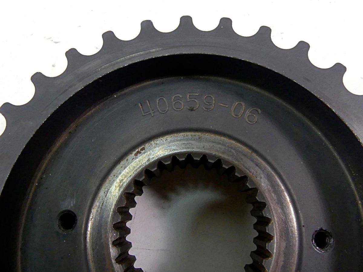 2008 Harley Touring FLHX Street Glide Tranny Front Pulley Drive Gear 32 40659-06 {{ shop.shopifyCountryName }} - Mototech271