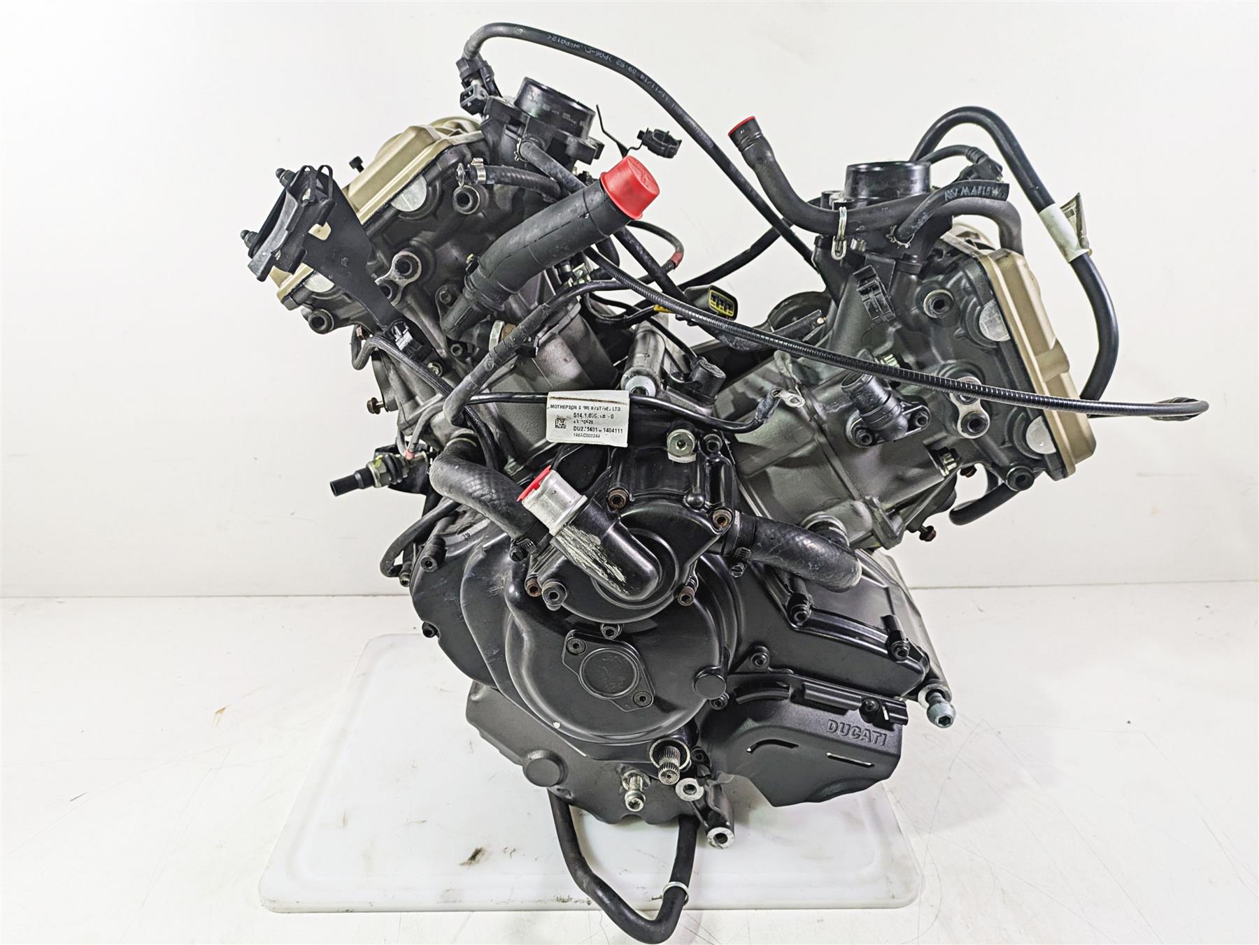 2015 Ducati Hypermotard 821 SP Running Engine Motor 17k - Video 225Z0081B {{ shop.shopifyCountryName }} - Mototech271