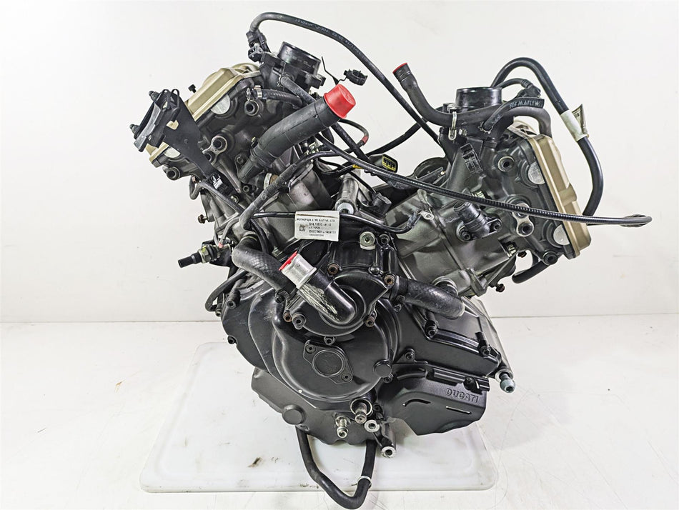2015 Ducati Hypermotard 821 SP Running Engine Motor 17k - Video 225Z0081B {{ shop.shopifyCountryName }} - Mototech271
