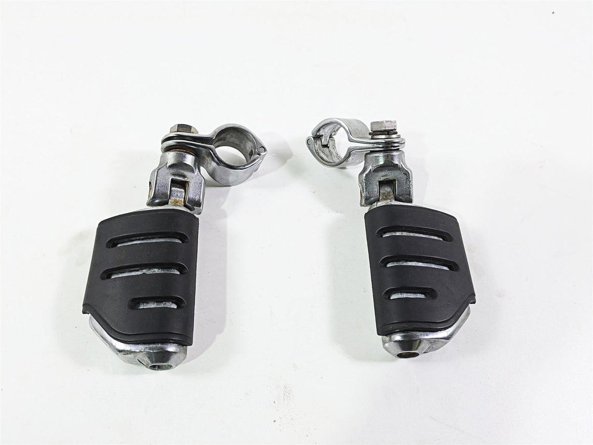 2005 Harley Touring FLHRI Road King Highway Chrome Foot Peg Rest Set {{ shop.shopifyCountryName }} - Mototech271