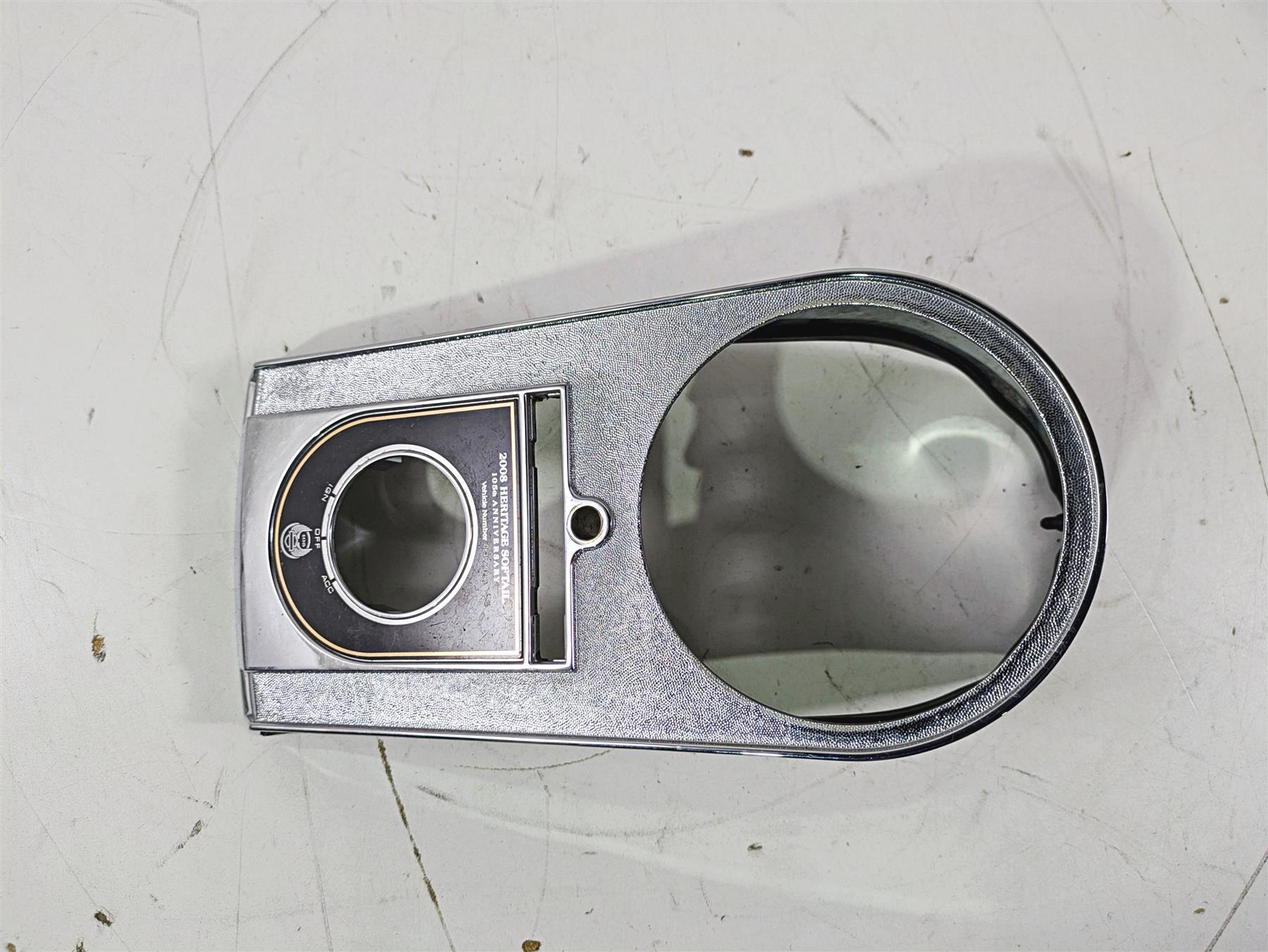 2008 Harley FLSTC 105TH Softail Heritage Fuel Tank Dash Cover Console 71273-00A {{ shop.shopifyCountryName }} - Mototech271