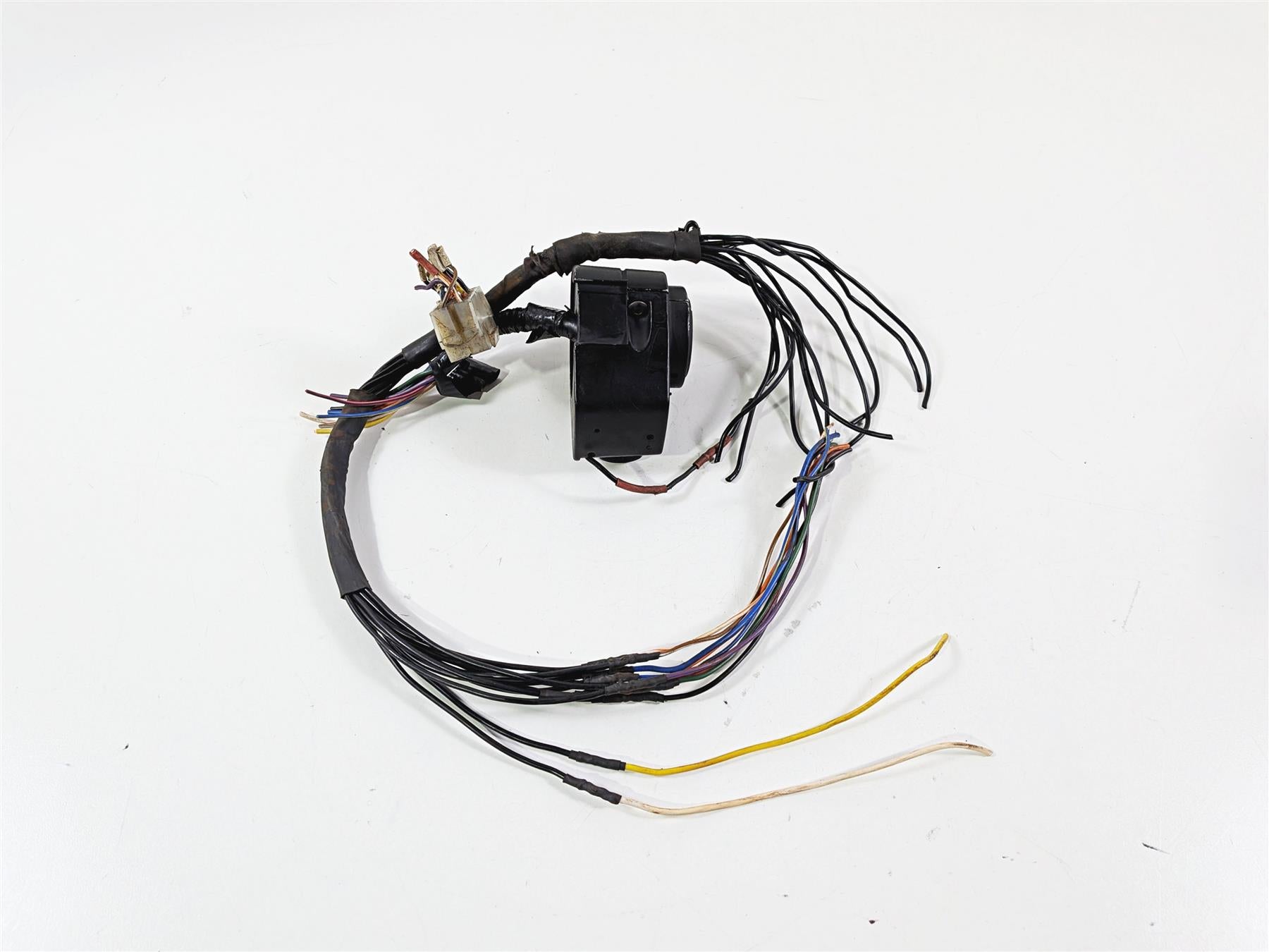 1990 Harley Touring FLHTC Electra Glide Left Hand Control Switch 71597-92 {{ shop.shopifyCountryName }} - Mototech271