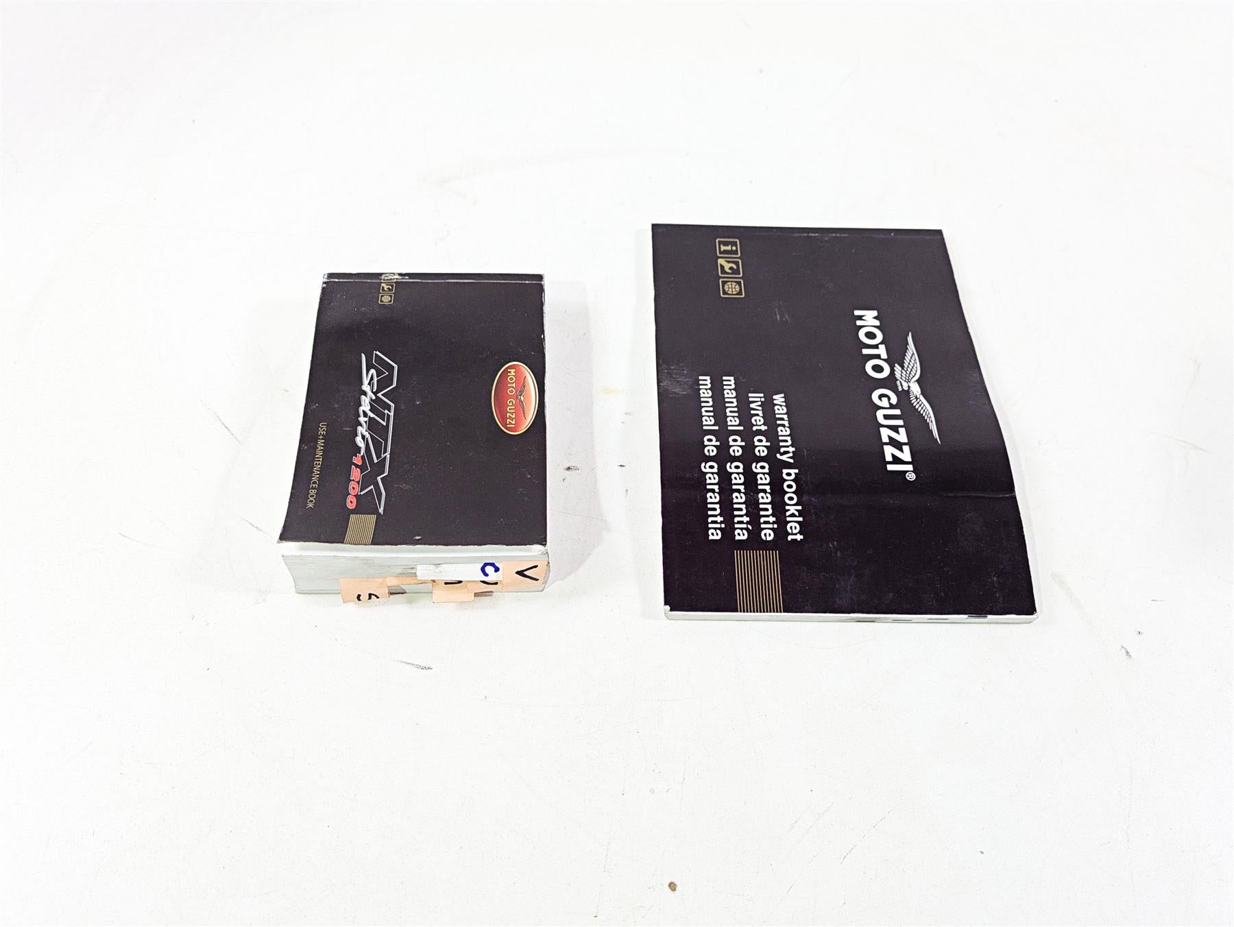2016 Moto Guzzi Stelvio 1200 8V NTX Owners Manual Booklet GU00979748 B043198 {{ shop.shopifyCountryName }} - Mototech271