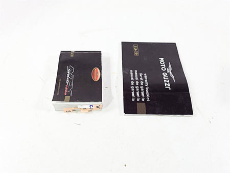 2016 Moto Guzzi Stelvio 1200 8V NTX Owners Manual Booklet GU00979748 B043198 {{ shop.shopifyCountryName }} - Mototech271