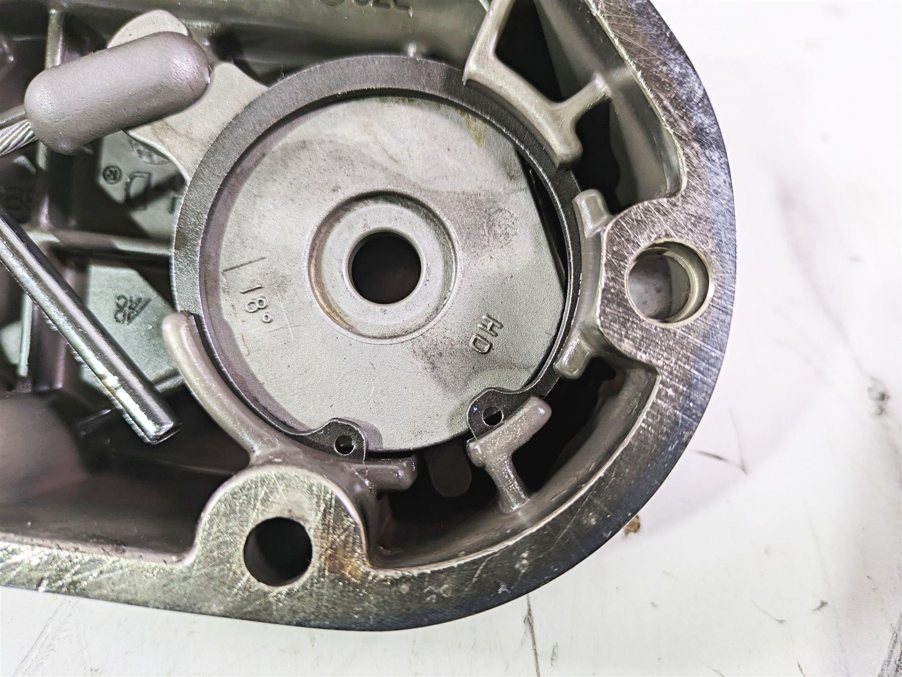 1992 Harley FLSTC Softail Heritage Gearbox Clutch Cover + Cable 37082-87 {{ shop.shopifyCountryName }} - Mototech271
